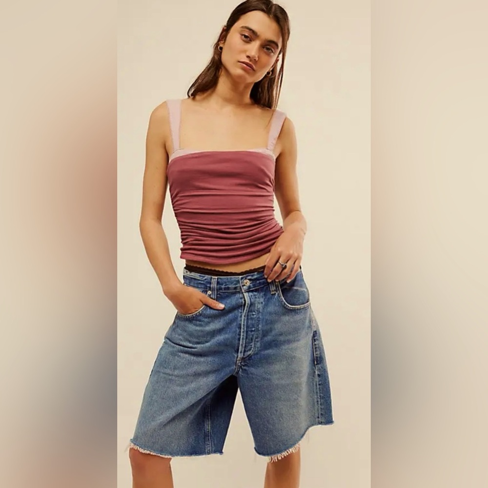 Free People 2 Tone Tank - Picture 1 of 12